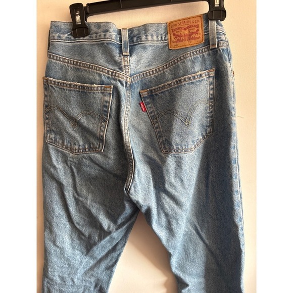 Levi's 501 Distressed Ripped Light Wash Denim Jeans 27x28 universal - Picture 3 of 6